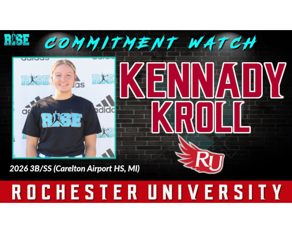 Kennady Kroll Commits to Rochester Christian University