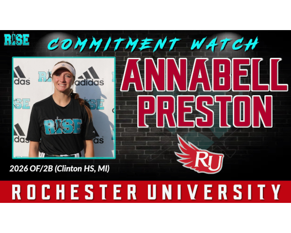 Annabell Preston Commits to Rochester Christian University